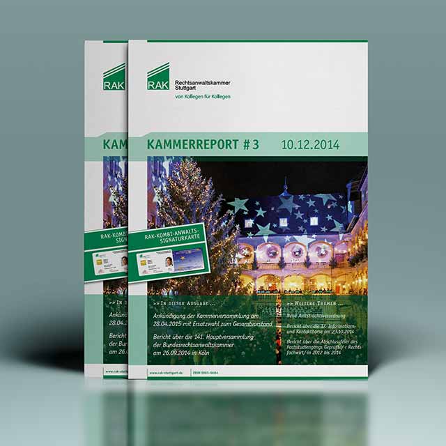 Rechtsanwaltskammer Stuttgart: Kammerreport