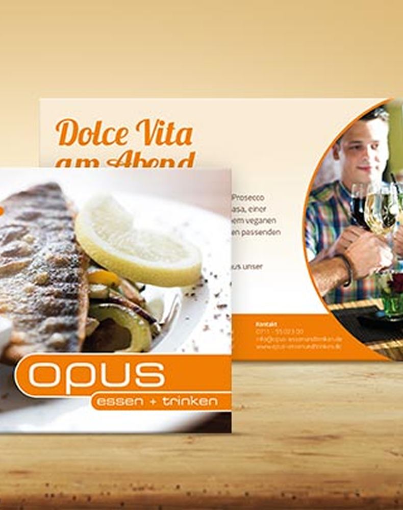 opus - essen und trinken